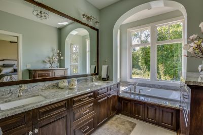 Bathroom Remodel with High-End Finishes