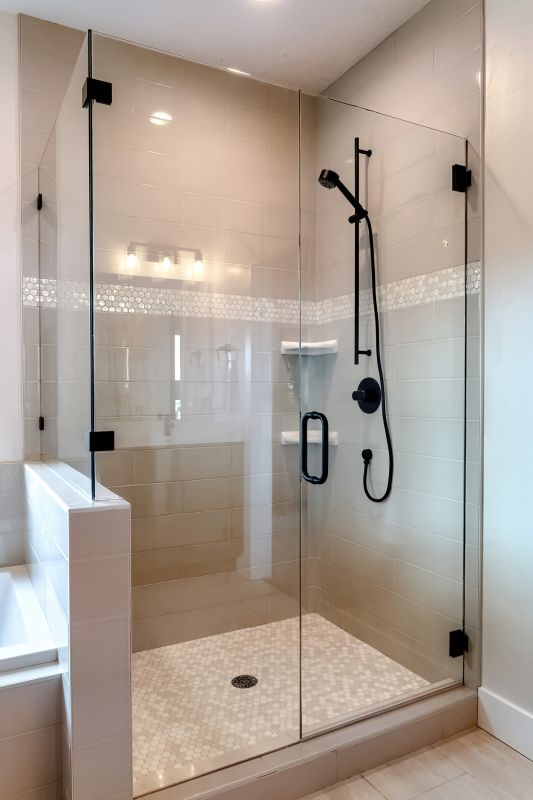 Backlit Shower Niche
